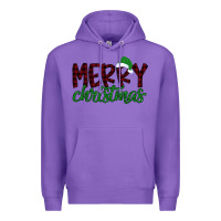 Purple Merry Christmas Premium Hoodie - Bettercallsaul