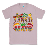 Lilac cinco de mayo with pepper and sombrero Classic Tee - Artiststas