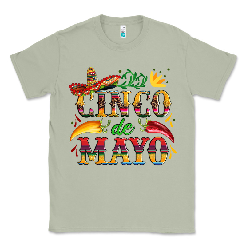 Cinco De Mayo With Pepper And Sombrero Classic Tee by Artiststas | Teevron