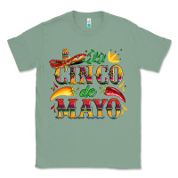 Sage cinco de mayo with pepper and sombrero Classic Tee - Artiststas