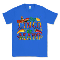 True Royal cinco de mayo with pepper and sombrero Classic Tee - Artiststas