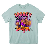 Spooky Season Sneaker And Heel Afro Woman Heavy Core Tee | Teevron