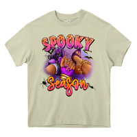 Mossy Spooky season sneaker and heel afro woman Heavy Core Tee - RanaPortraitStore
