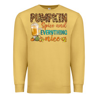 Antique Gold pumpkin spice and everything nice Premium Sweatshirt - BundleAndBundleShop