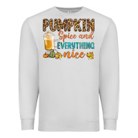 Dove Grey pumpkin spice and everything nice Premium Sweatshirt - BundleAndBundleShop