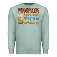 Seafoam pumpkin spice and everything nice Premium Sweatshirt - BundleAndBundleShop