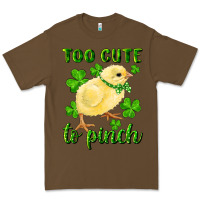 Cacao Too Cute To Pinch Chick Premium Tee - RanaPortraitStore