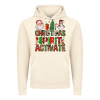 Vintage Artic christmas spirit activate Vintage Hoodie - FaDigitalArtStudio
