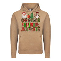 Vintage Coffee christmas spirit activate Vintage Hoodie - FaDigitalArtStudio