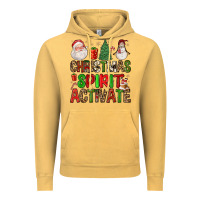 Vintage Mustard christmas spirit activate Vintage Hoodie - FaDigitalArtStudio