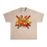 French Oak softball aunt Urban Heavy Tee - AdoDesignShop