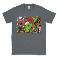 Charcoal Heather lpn christmas nurse with Classic Tee - AdoDesignShop