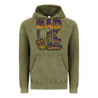Vintage Olive bad to the bone Vintage Hoodie - JahusDesignShop