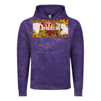 Cloud Purple america map sunflower license plate Vintage Hoodie - HRA Design Shop