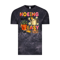 Cloud Black hoeing ain't easy Vintage Tee - Artiststas