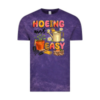 Cloud Purple hoeing ain't easy Vintage Tee - Artiststas