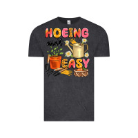 Vintage Black hoeing ain't easy Vintage Tee - Artiststas