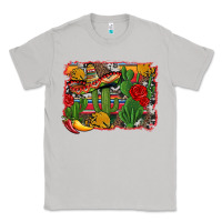 Moon Dust mexican cacti background Classic Tee - Artiststas