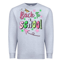 Heather Grey Back To School Premium Sweatshirt - BundleAndBundleShop