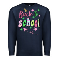 Navy Back To School Premium Sweatshirt - BundleAndBundleShop