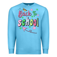 Ocean Blue Back To School Premium Sweatshirt - BundleAndBundleShop