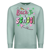 Seafoam Back To School Premium Sweatshirt - BundleAndBundleShop