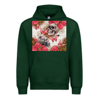 Forest Green skulls and roses tumbler Urban Hoodie - TumblerDesignByShophia