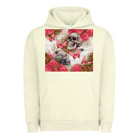 Pigment Pistachio skulls and roses tumbler Urban Hoodie - TumblerDesignByShophia