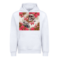 White skulls and roses tumbler Urban Hoodie - TumblerDesignByShophia