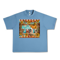 Pebble Blue hello pumpkin tumbler Urban Heavy Tee - BundleAndBundleShop