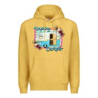 Antique Gold Happy Camper Premium Hoodie - Bettercallsaul