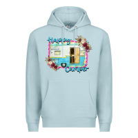 Blue Mist Happy Camper Premium Hoodie - Bettercallsaul