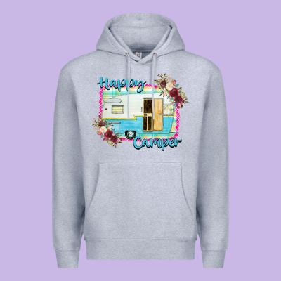Happy Camper Premium Hoodie Designed By Bettercallsaul