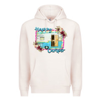 Pale Pink Happy Camper Premium Hoodie - Bettercallsaul
