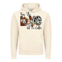Vintage Artic for the love of the coffe Vintage Hoodie - CowhideDigitalArt