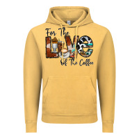 Vintage Mustard for the love of the coffe Vintage Hoodie - CowhideDigitalArt
