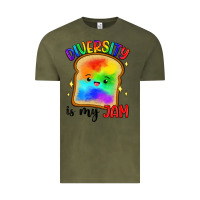 Vintage Olive diversity is my jam Vintage Tee - Artiststas