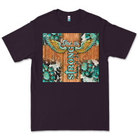 Plum she is strong tumbler Premium Tee - BarkalooDesign
