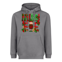 Storm Mimi Elf with Knitting Christmas Heavyweight Hoodie - BundleAndBundleShop