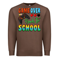 Chestnut game over back to school Premium Sweatshirt - BundleAndBundleShop