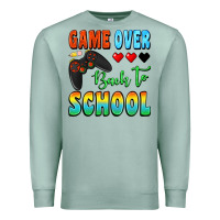 Seafoam game over back to school Premium Sweatshirt - BundleAndBundleShop