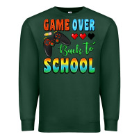 Sports Green game over back to school Premium Sweatshirt - BundleAndBundleShop