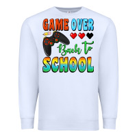 White game over back to school Premium Sweatshirt - BundleAndBundleShop