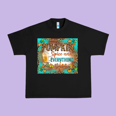 Pumpkin Spice And Everything Nice Urban Heavy Tee Designed By Bundleandbundleshop