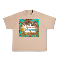 Burro pumpkin spice and everything nice Urban Heavy Tee - BundleAndBundleShop