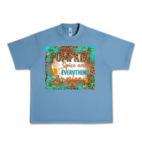 Pebble Blue pumpkin spice and everything nice Urban Heavy Tee - BundleAndBundleShop