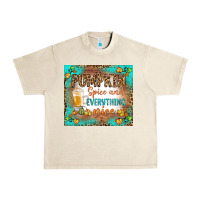 Sandshell pumpkin spice and everything nice Urban Heavy Tee - BundleAndBundleShop
