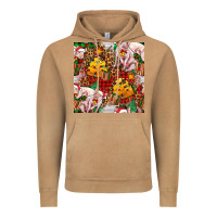 Vintage Camel christmas pig  tartan with  hay and christmas ligh Vintage Hoodie - FaDigitalArtStudio
