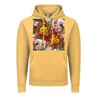 Vintage Mustard christmas pig  tartan with  hay and christmas ligh Vintage Hoodie - FaDigitalArtStudio