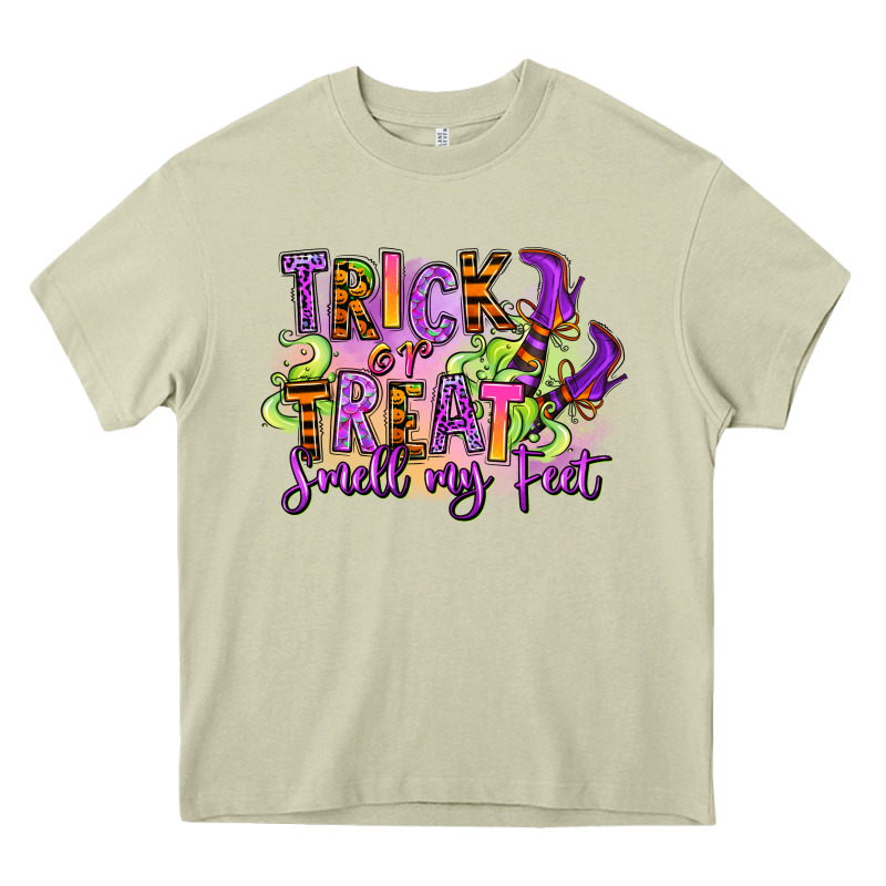 Trick Or Treat Smell My Feet Heavy Core Tee by RanaPortraitStore | Teevron